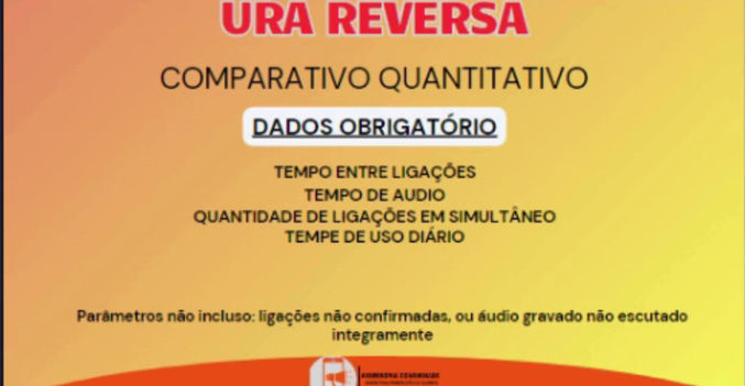 URA REVERSA - ANALISE DE CONCORRÊNCIA